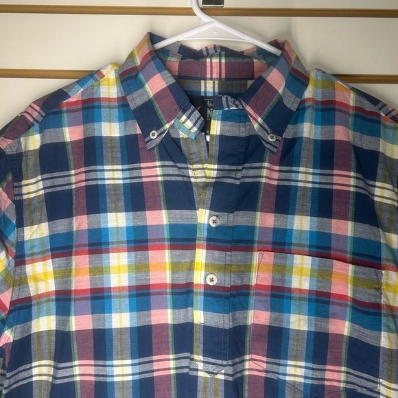 The Nutter x Chubbies Buttons Down Shirt Men's Made in USA Multicolor Plaid Sz M - Picture 3 of 9